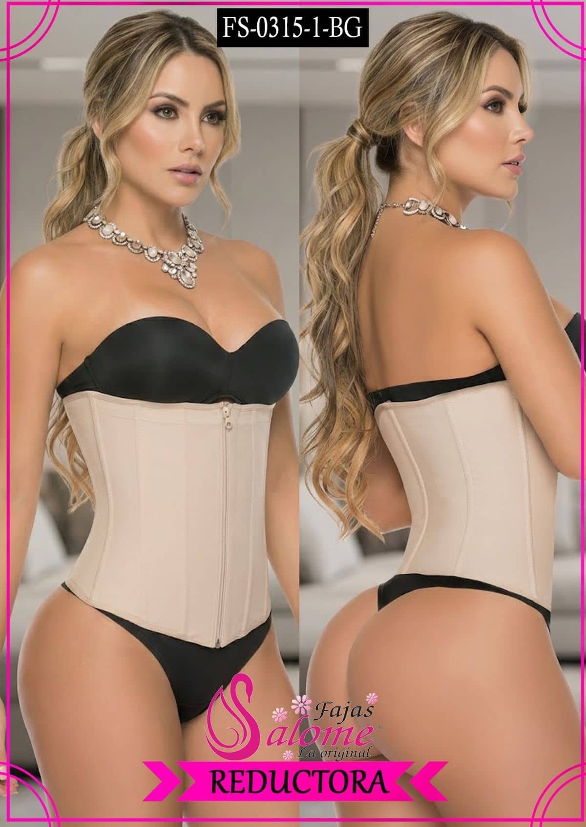 Faja Reductora Colombiana Salome Fs0315-1